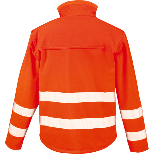 Result | High visibility softshell jacket